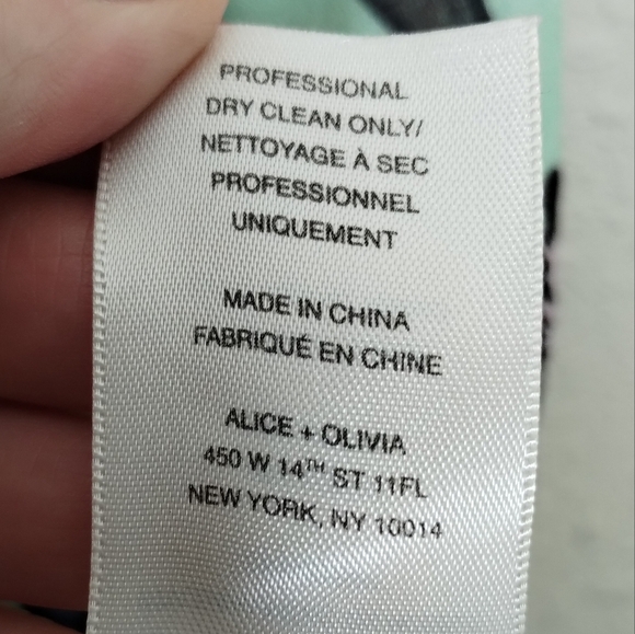 Alice + Olivia Brooke Oasis Mint Floral Dress Women's Size 4 - Picture 6 of 7